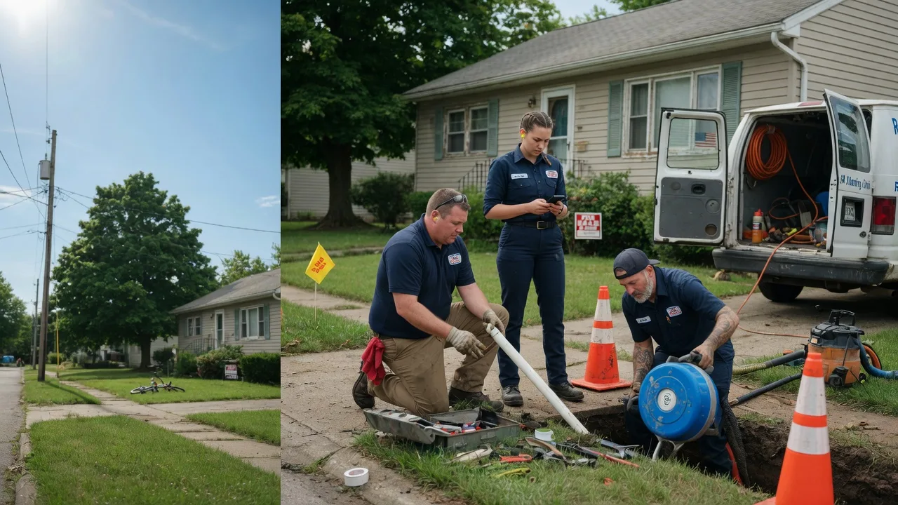 Sewer Line Repair in New Lexington, OH near me